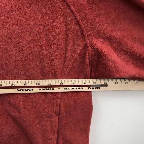 Columbia Womens Red Long Sleeve Collared Pockets Full Zip Casual Jacket Size XL - Picture 3 of 8